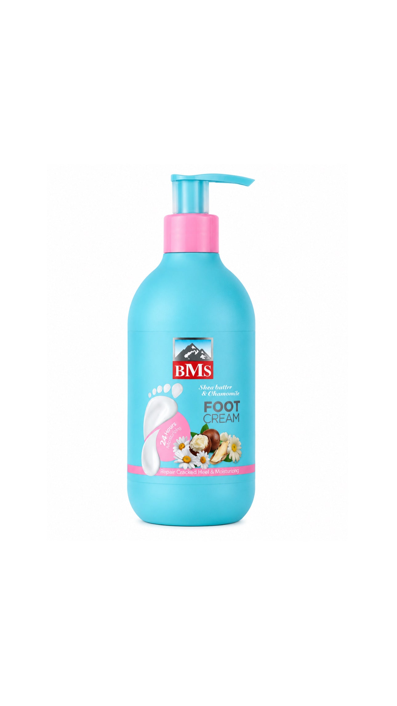 مرطب وكريم القدمين BMS (Foot Cream) المصمم للعناية المتكاملة بالأقدام الجافة والمتشققة