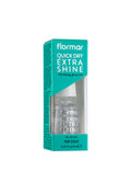 طلاء أظافر علوي (Top Coat) من ماركة فلورمار (Flormar) يسمى "Quick Dry Extra Shine".