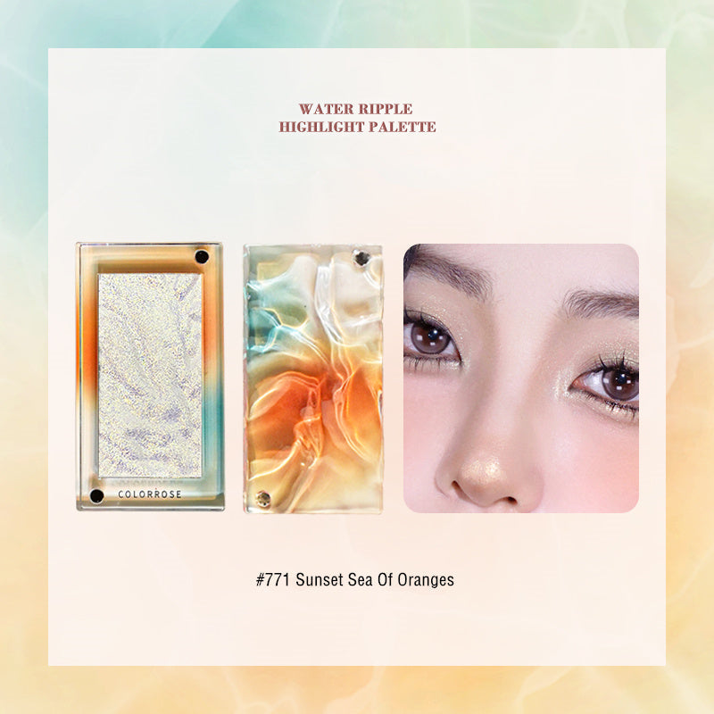 هايلايتر كولور روز بموجات الماء (COLORROSE Water Ripple Series Highlighter)