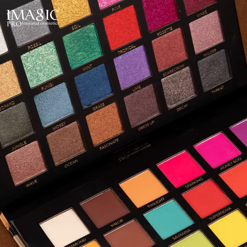 باليت ظلال عيون احترافية تحتوي على 48 لوناً من ماركة IMAGIC Professional Cosmetics (الموديل: EY-345).