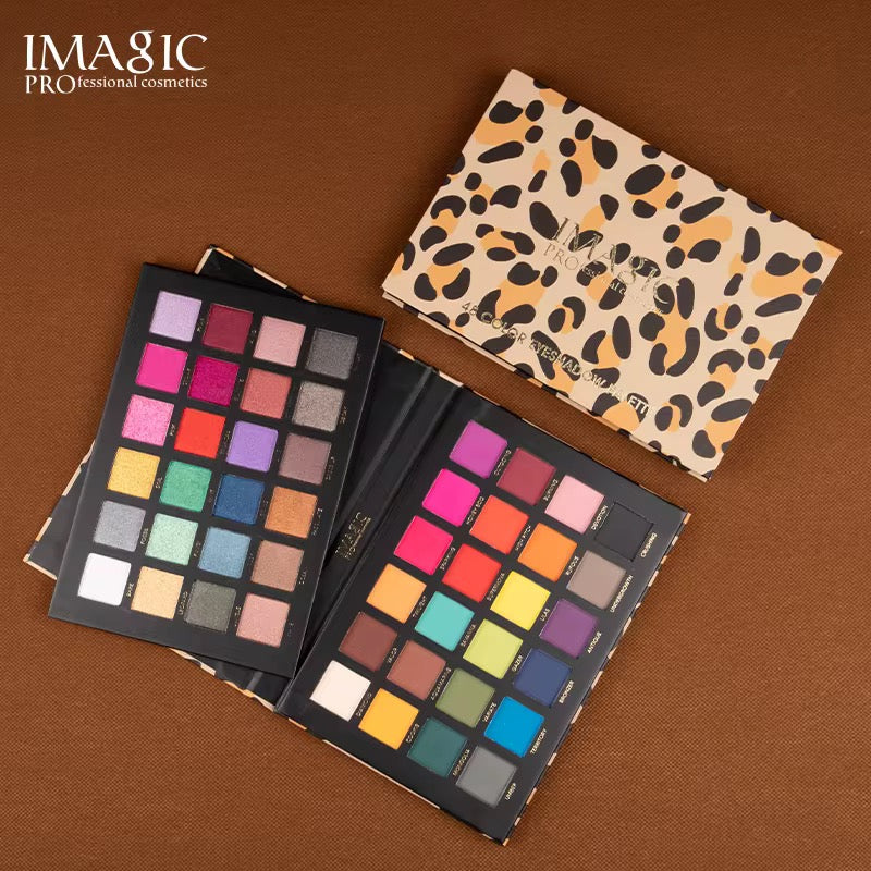 باليت ظلال عيون احترافية تحتوي على 48 لوناً من ماركة IMAGIC Professional Cosmetics (الموديل: EY-345).