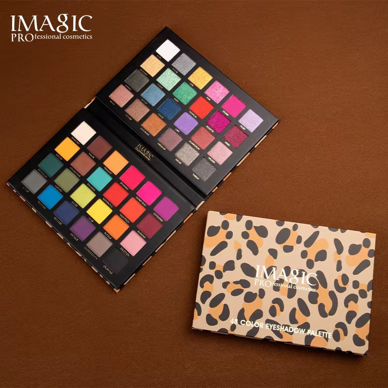 باليت ظلال عيون احترافية تحتوي على 48 لوناً من ماركة IMAGIC Professional Cosmetics (الموديل: EY-345).