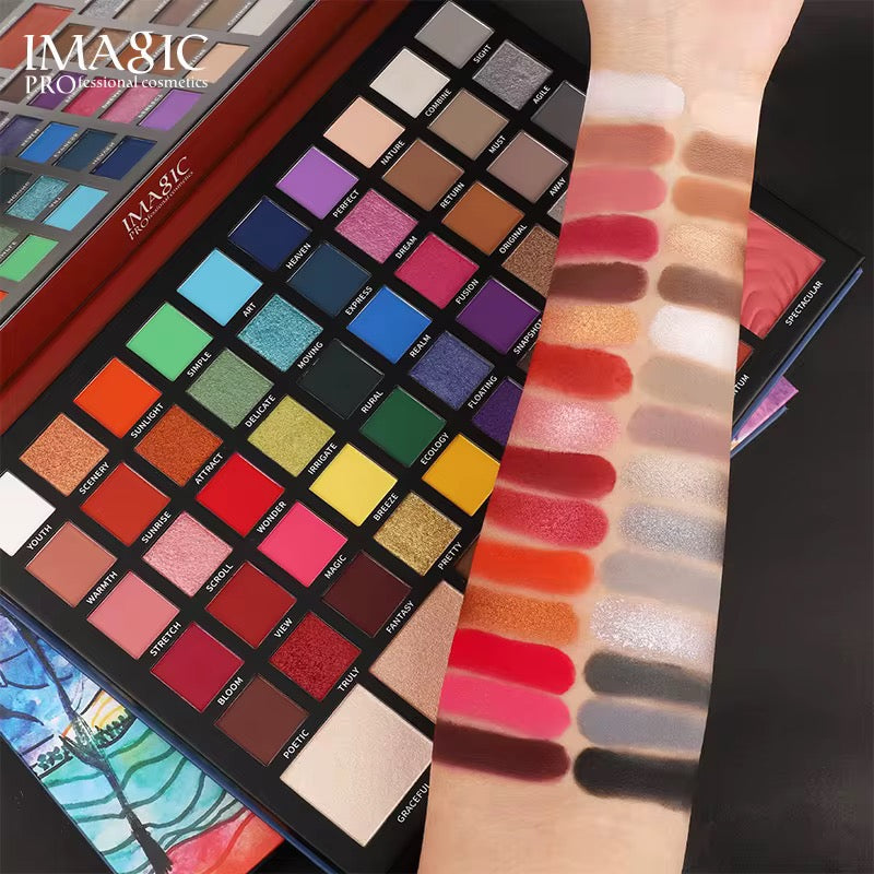 باليت المكياج المتكامل (56 Color Terraced Palette) من ماركة إيماجيك الاحترافية (IMAGIC Professional Cosmetics)