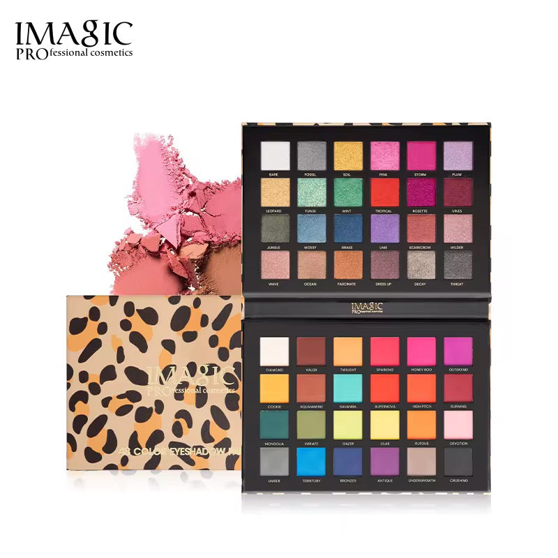 باليت ظلال عيون احترافية تحتوي على 48 لوناً من ماركة IMAGIC Professional Cosmetics (الموديل: EY-345).