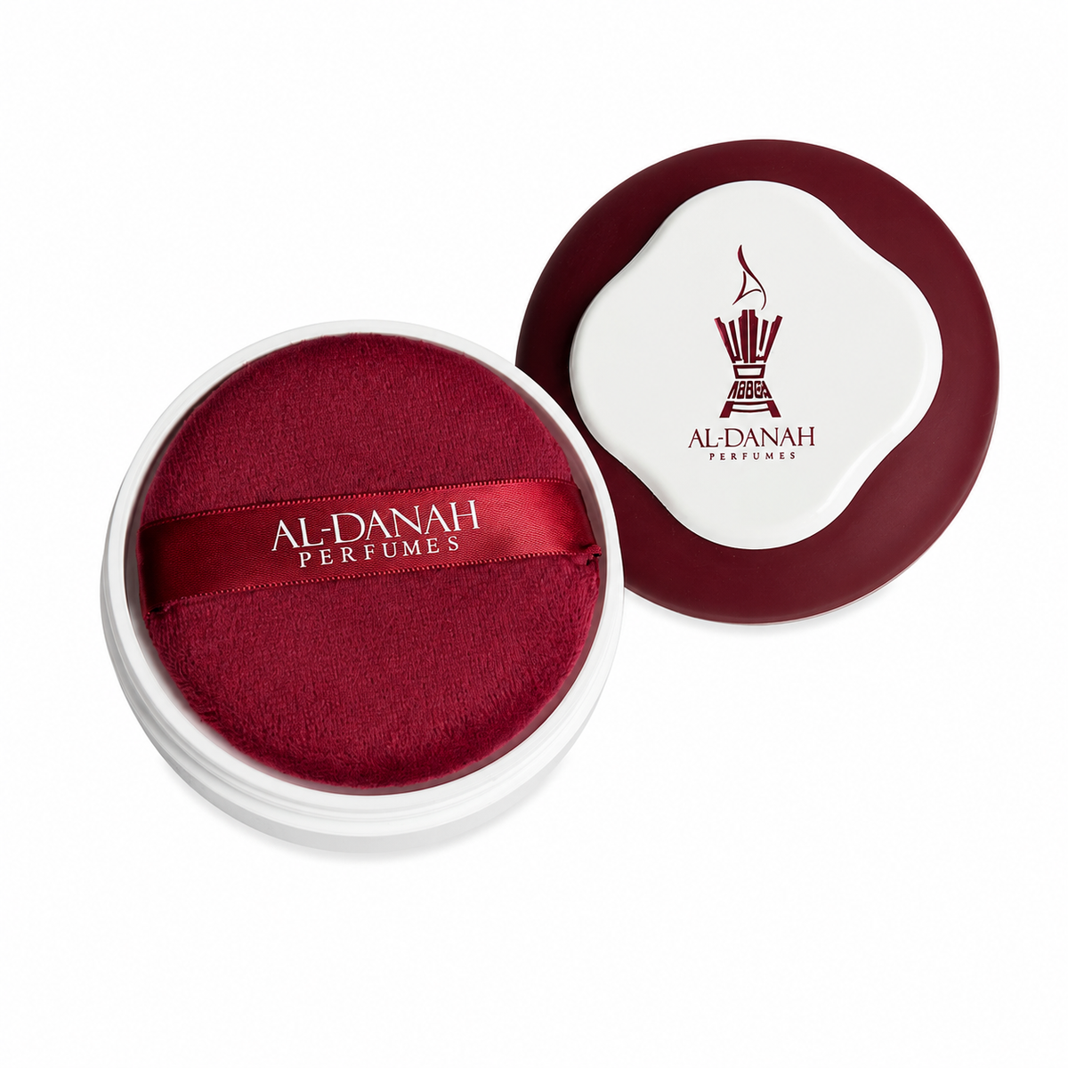 بودرة معطرة للجسم "جنون المسك" (Junun Al-Musk Body Powder) من إنتاج شركة الدانة للعطور (AL-DANAH PERFUMES)