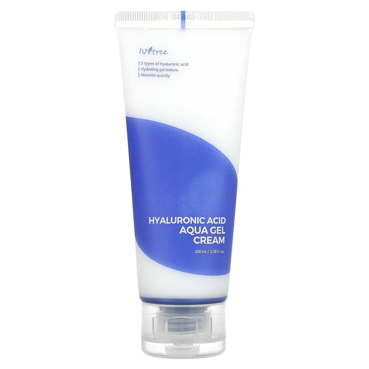 كريم جل مائي بحمض الهيالورونيك من ماركة إيسنتري الكورية (Isntree Hyaluronic Acid Aqua Gel Cream) بحجم 100 مل.