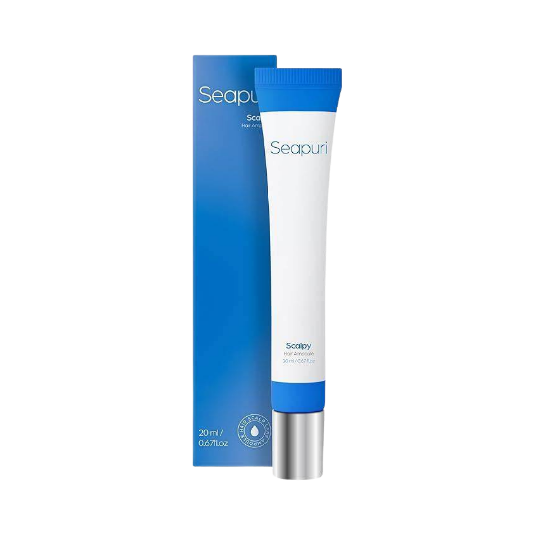 سيروم سيبوري الكوري للعناية بفروة الرأس (Seapuri Scalpy Hair Serum) بحجم 20 مل.