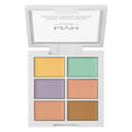 باليت تصحيح لون البشرة وخافي العيوب (Color Correcting Palette) من الماركة الشهيرة NYX Professional Makeup.