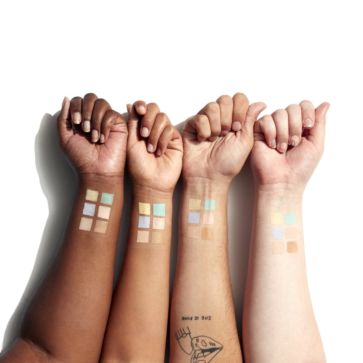 باليت تصحيح لون البشرة وخافي العيوب (Color Correcting Palette) من الماركة الشهيرة NYX Professional Makeup.