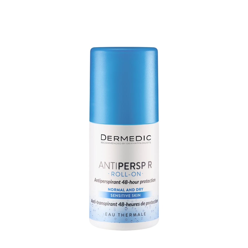 مضاد التعرق الطبي ديرميديك أنتيبرسب آر (Dermedic Antipersp R Roll-On) المخصص للبشرة العادية، الجافة، والحساسة،