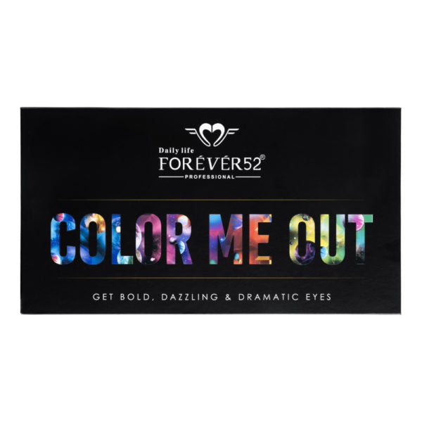 باليت ظلال العيون كولور مي أوت (Color Me Out) من Daily Life Forever52 التي تحتوي على 50 لوناً