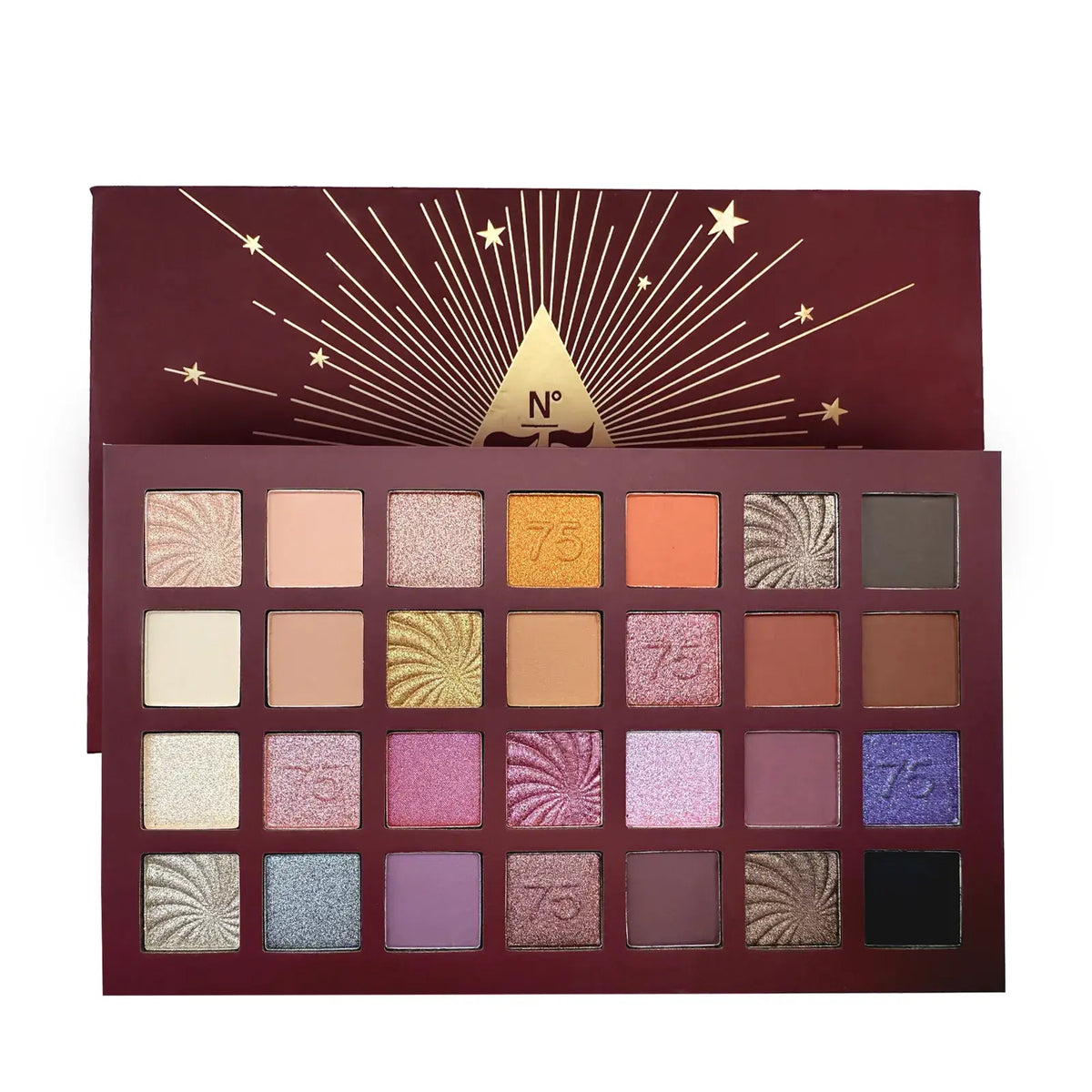 لوحة ظلال العيون إصدار الذكرى السنوية الـ 75 (No. 75 Anniversary Eyeshadow Palette) من الماركة الشهيرة فارمسي (Farmasi).