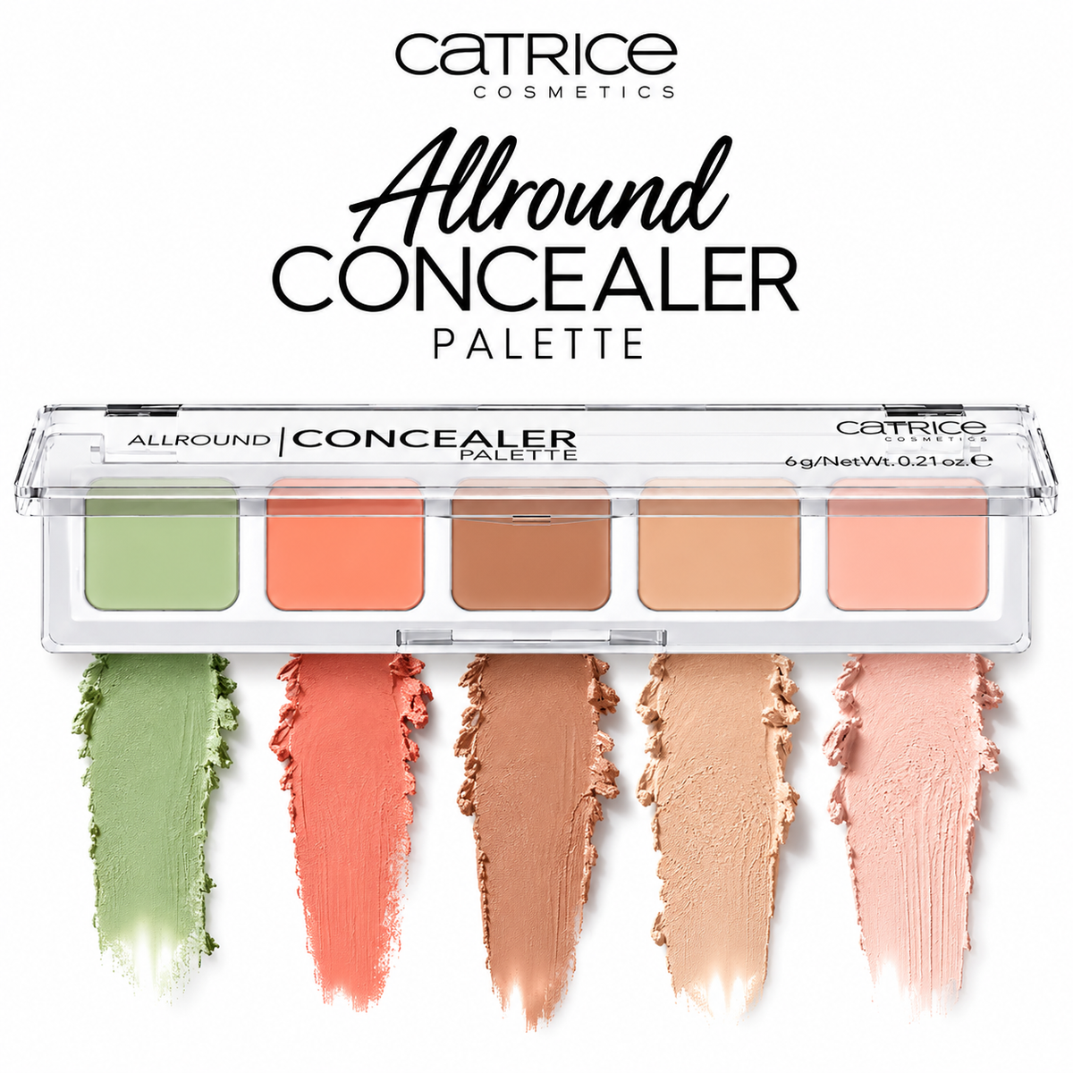 باليت كونسيلر ومصحح العيوب متعدد المهام (Catrice Allround Concealer Palette)