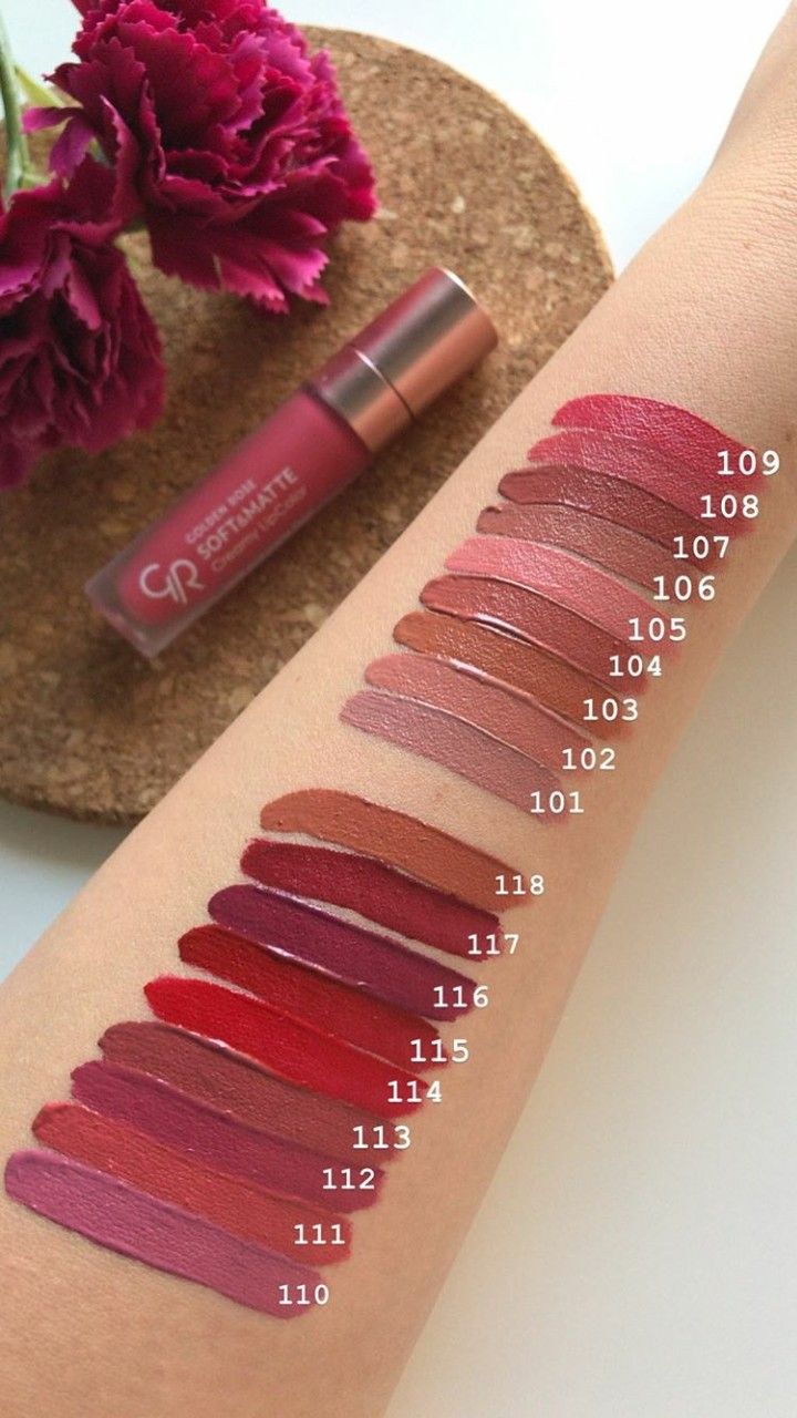 أحمر الشفاه السائل Golden Rose Soft & Matte Creamy Lipcolor