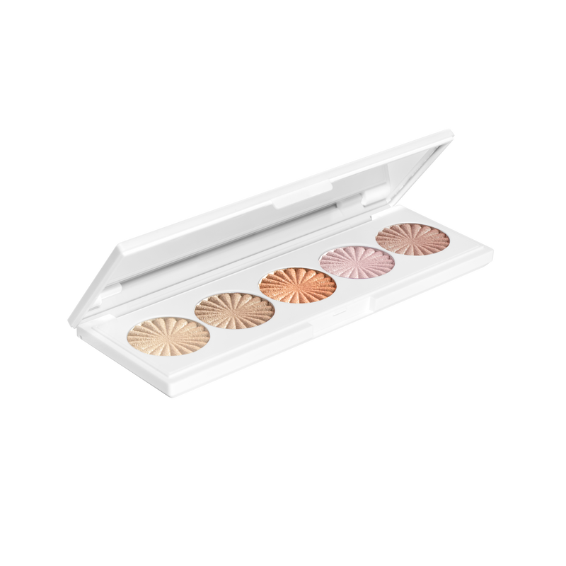 لوحة هايلايتر أوفرا سيجنتشر (Ofra Signature Palette) التي تحتوي على خمسة ألوان إضاءة متنوعة