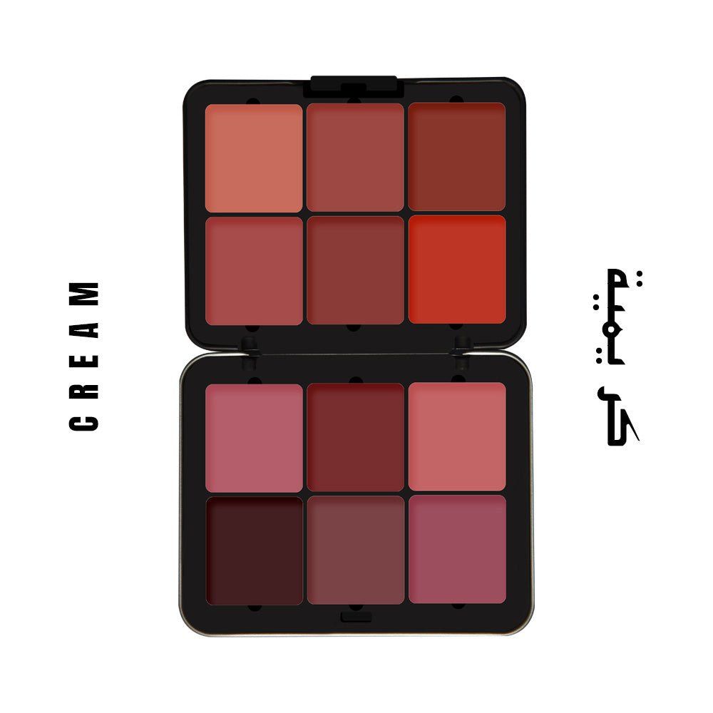لوحة أحمر خدود كريمي احترافية من ميكب فيوجر | Makeup Voyager Professional Cream Blush