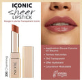 أحمر شفاه آيكونيك شير (Iconic Sheer Lipstick) من العلامة التجارية الشهيرة نوت (NOTE)