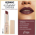أحمر شفاه آيكونيك شير (Iconic Sheer Lipstick) من العلامة التجارية الشهيرة نوت (NOTE)