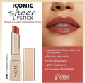 أحمر شفاه آيكونيك شير (Iconic Sheer Lipstick) من العلامة التجارية الشهيرة نوت (NOTE)