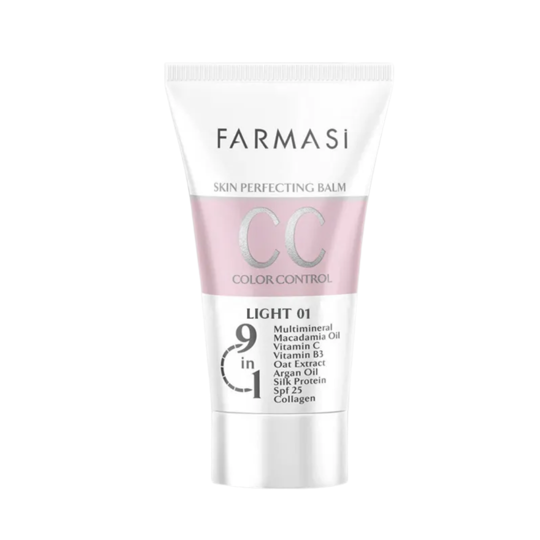 FARMASI CC Color Control Cream Foundation Balm - 50ml | فارماسي سي سي كريم - 50 مل