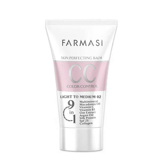 FARMASI CC Color Control Cream Foundation Balm - 50ml | فارماسي سي سي كريم - 50 مل