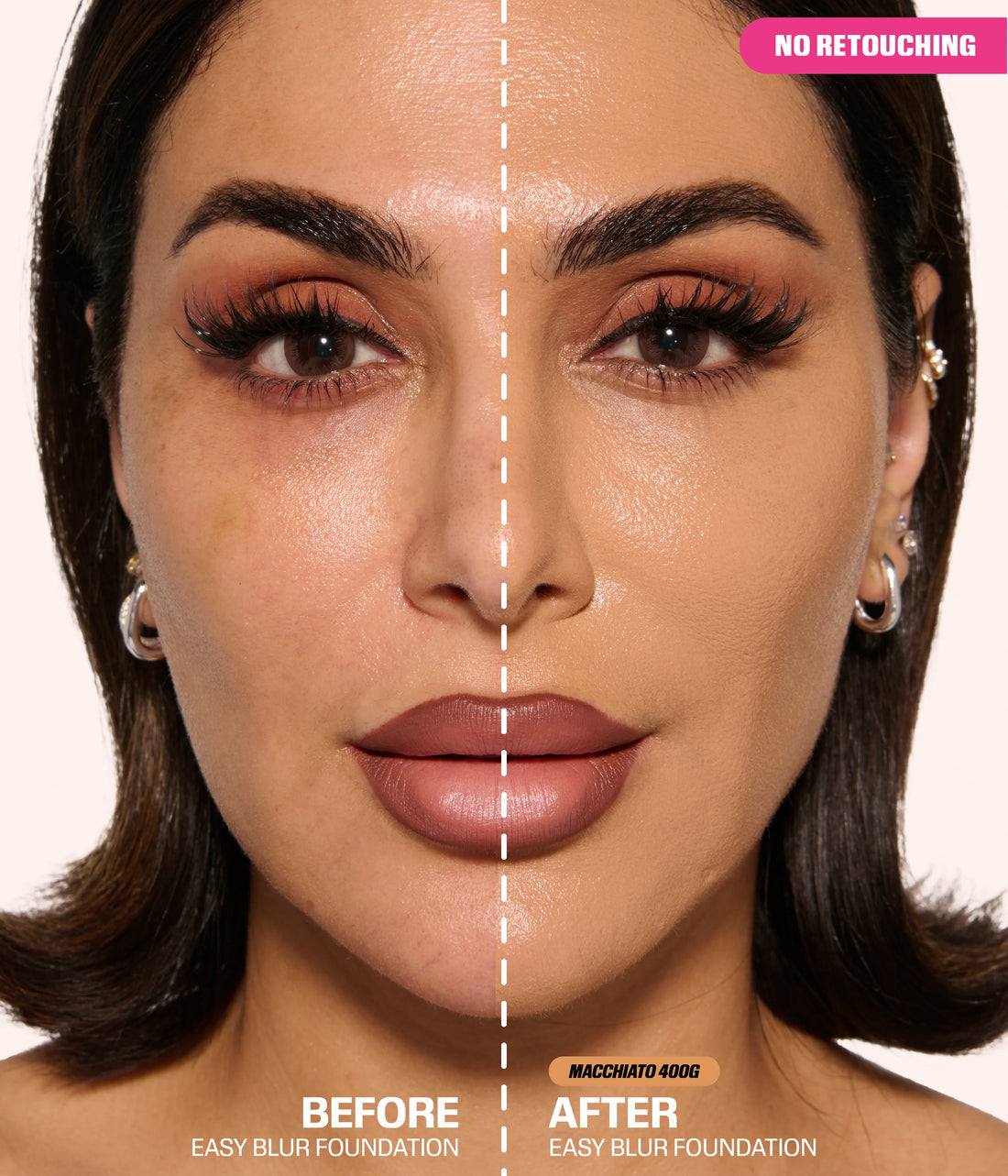 Huda Beauty Easy Blur Natural Airbrush Foundation - 30ml | هدى بيوتي كريم أساس خفيف الوزن و قابل للبناء - 30 مل