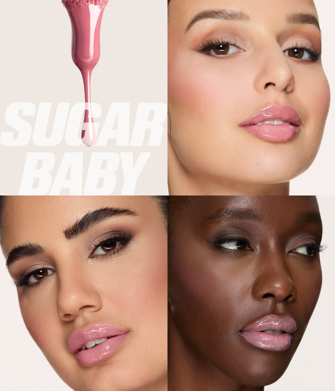 كلوس هدى بيوتي FAUX FILLER EXTRA SHINE LIP GLOSS(Sugar Baby)