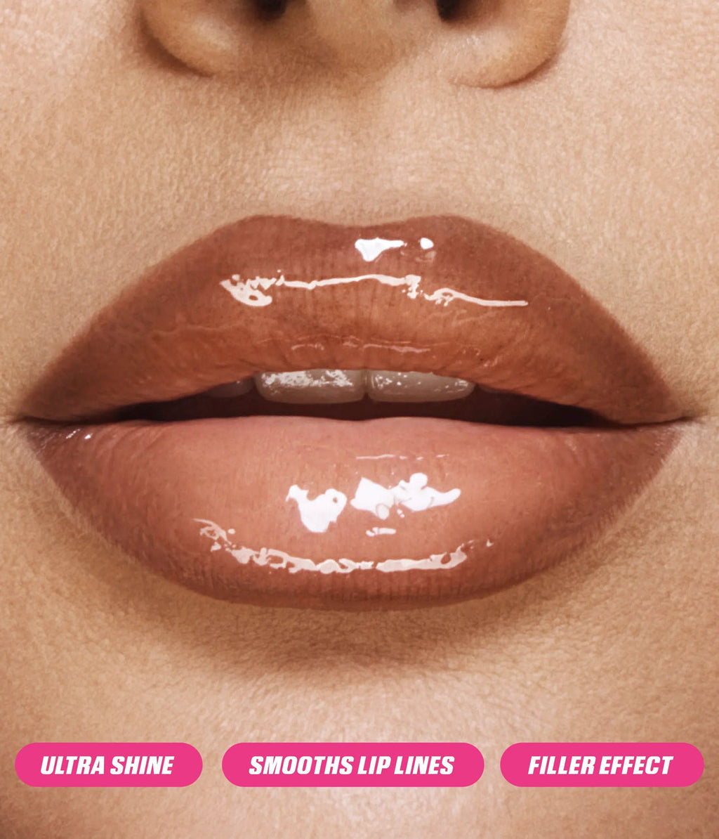 كلوس هدى بيوتي FAUX FILLER EXTRA SHINE LIP GLOSS (Bombshell)