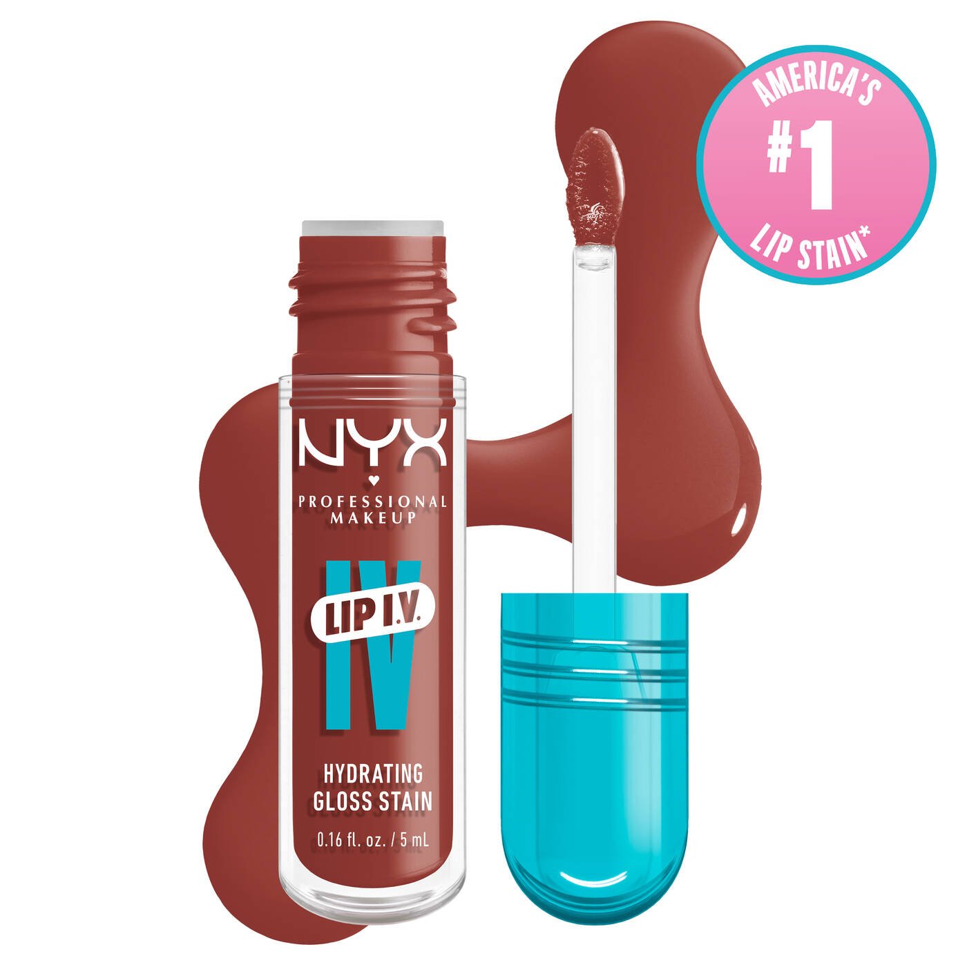 ليب كلوس ستين nyx LIP I.V. HYDRATING LIP GLOSS STAIN رقم 8
