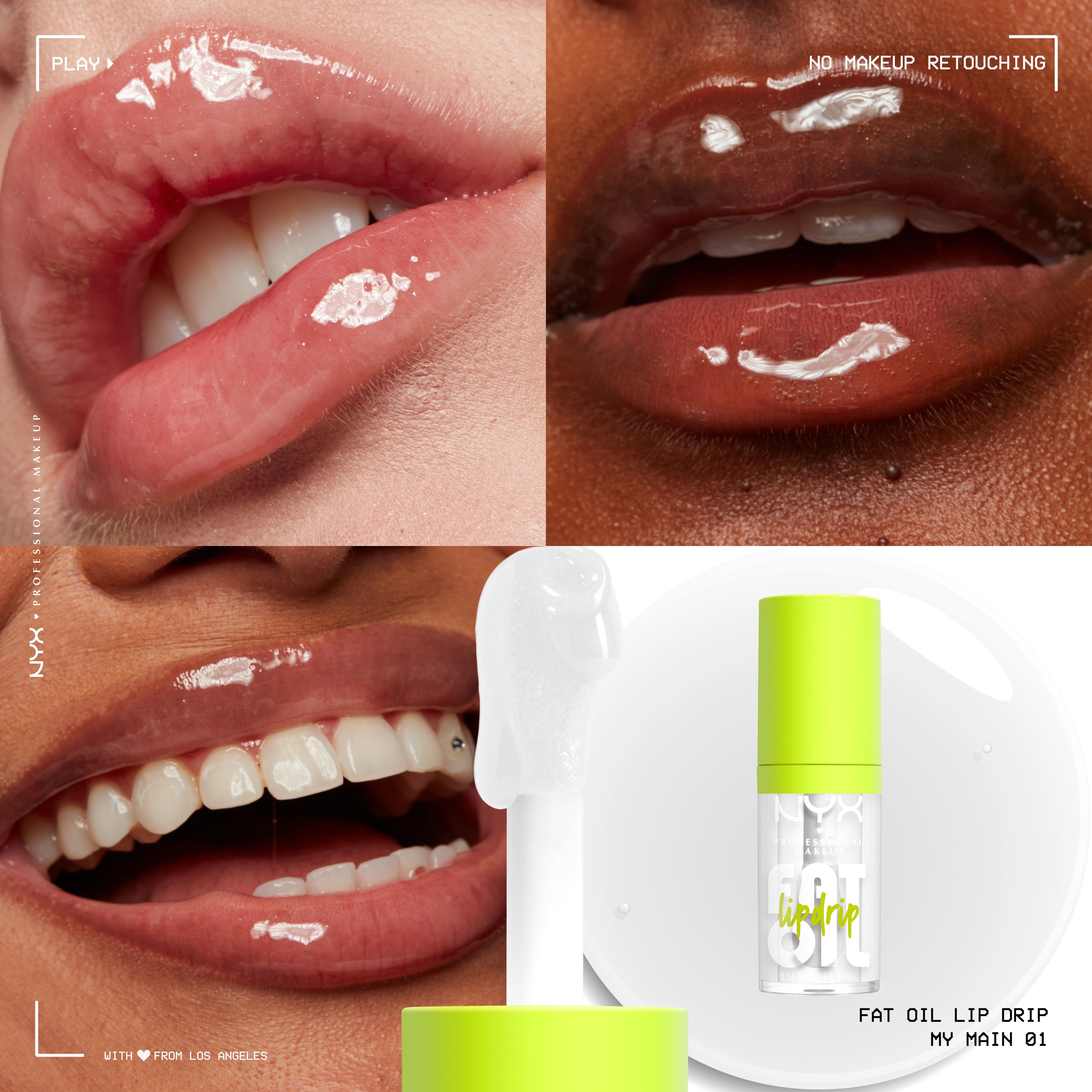 زيت مرطب شفاة ان واي اكس FAT OIL LIP DRIP