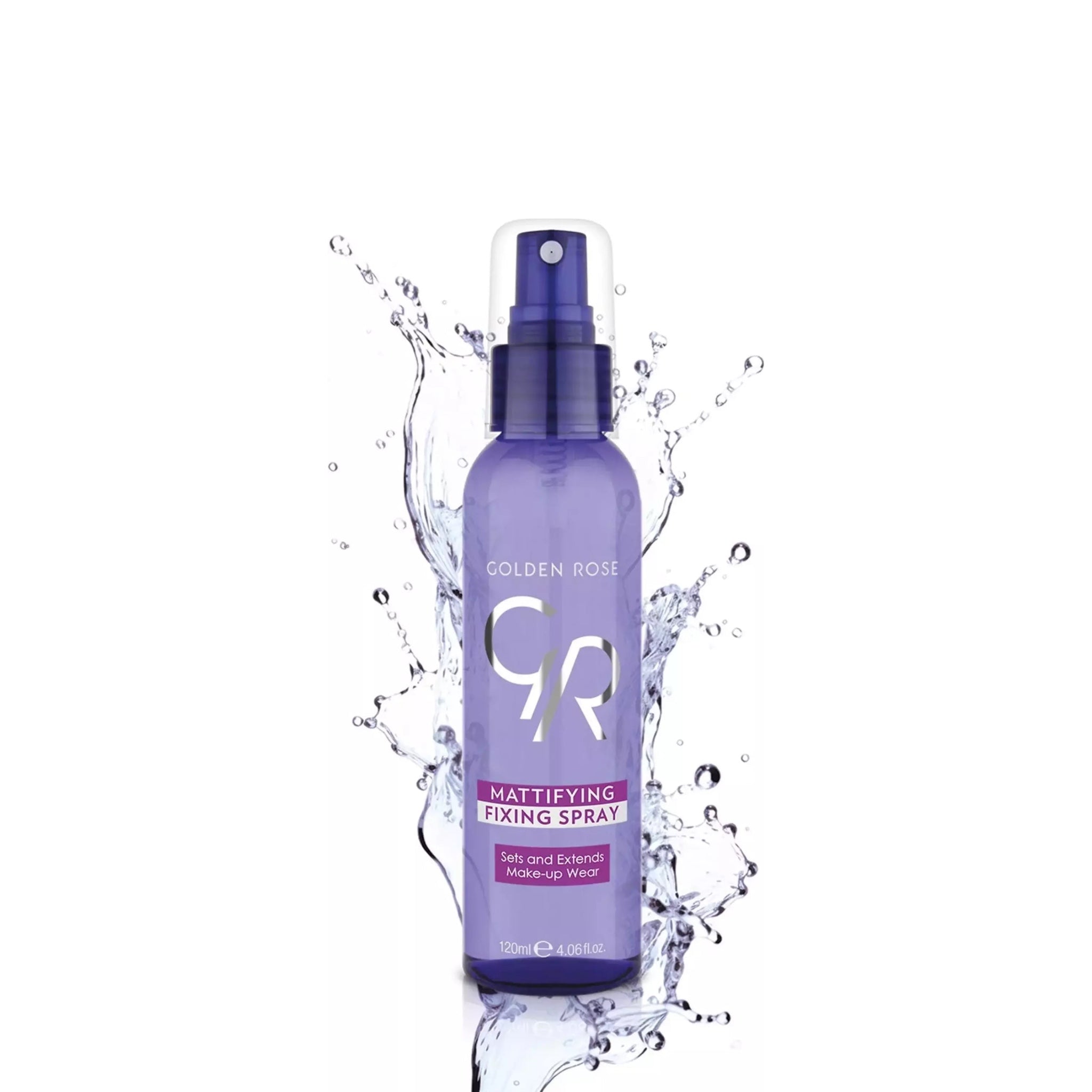 GOLDEN ROSE MATTIFYING FIXING SPRAY – 120ML | كولدن روز بخاخ تثبيت المكياج المات