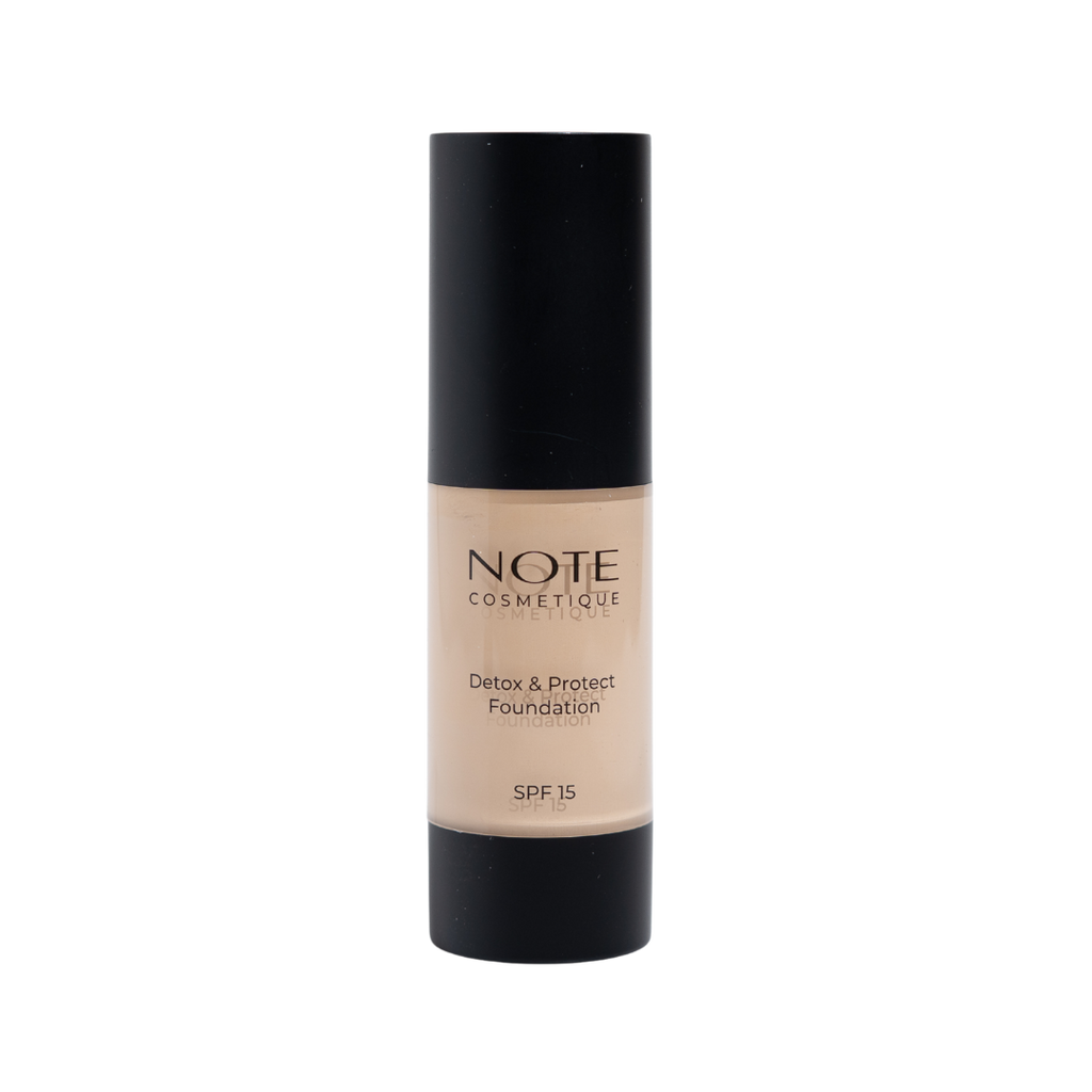NOTE Detox & Protect Foundation - 30ml | نوت كريم أساس - 30 مل