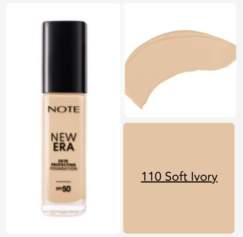 NOTE New Era Skin Protecting Foundation SPF50 - 30ml | نوت كريم أساس -