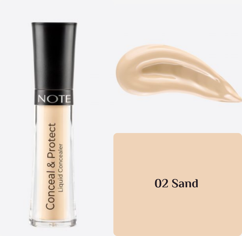 NOTE Concealr Protection Liquid Concealer - 4.5ml | نوت كونسيلر سائل - 4.5 مل