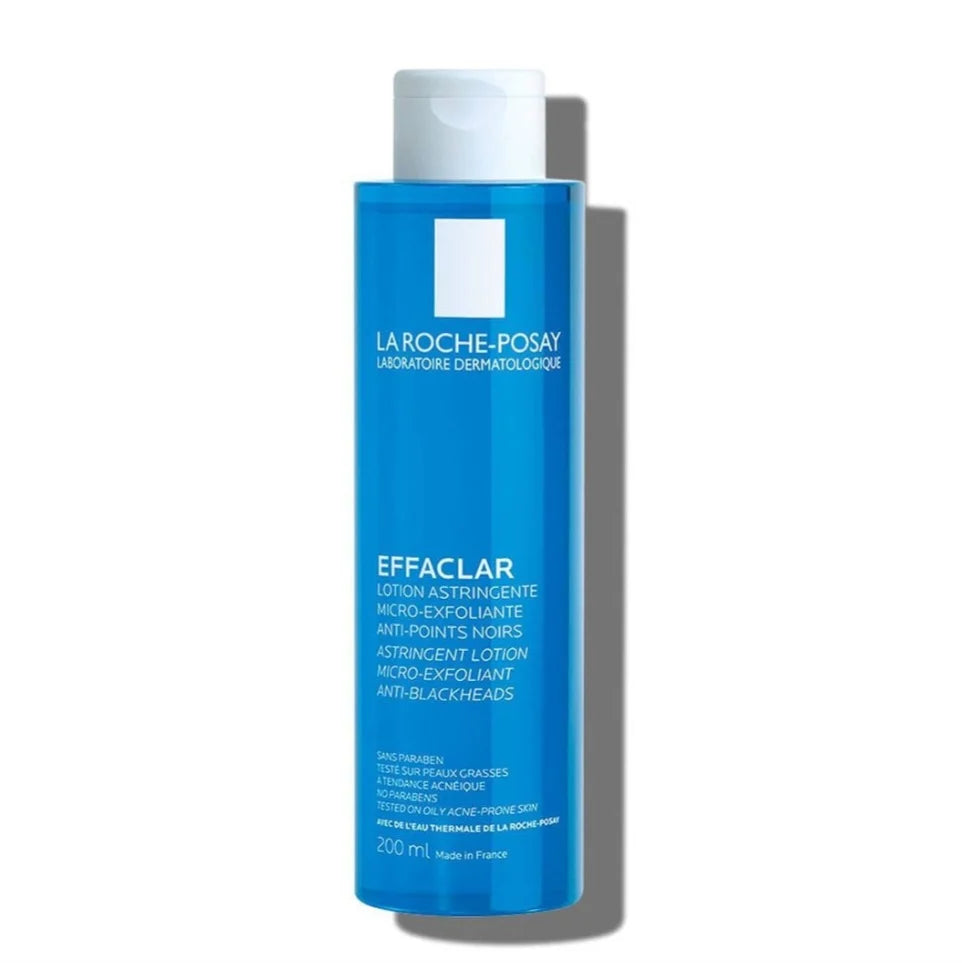 تونر لاروش بوزيه إيفاكلار القابض للمسام والمقشر الدقيق (La Roche-Posay Effaclar Astringent Lotion)