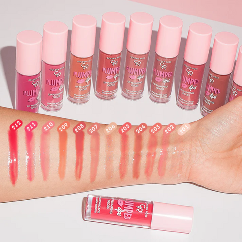 GOLDEN ROSE Plumped Lips Lip Plumping Gloss | كولدن روز غلوس للشفاه