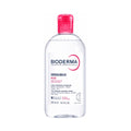ماء ميسيلار بيوديرما سينسيبيو إتش تو أو (Bioderma Sensibio H2O) بحجم 500 مل، وهو مصمم خصيصاً لتنظيف البشرة الحساسة وإزالة المكياج بلطف