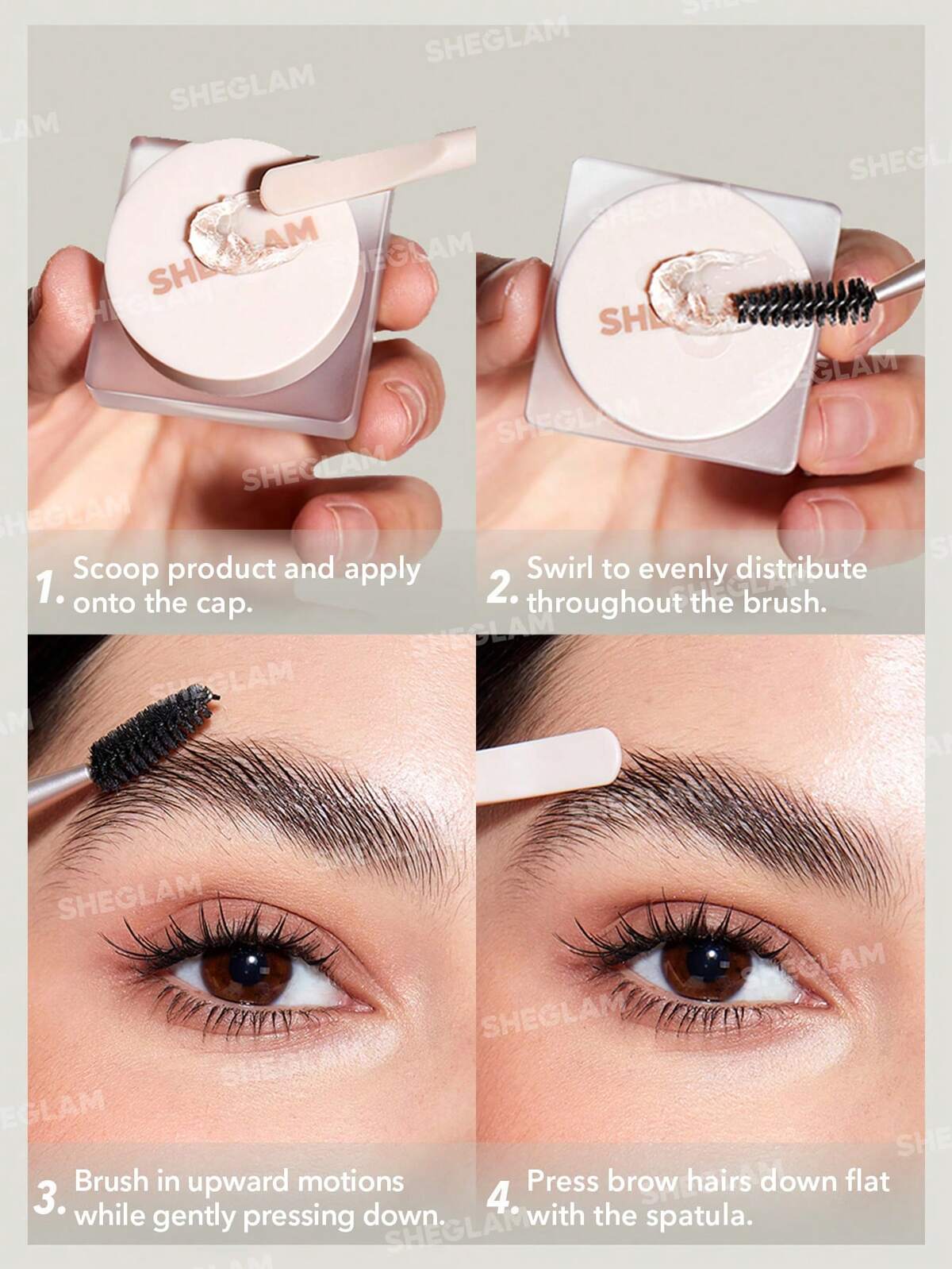 جل مثبت للحواجب شيكلام | Sheglam Set Me Up Brow Hold