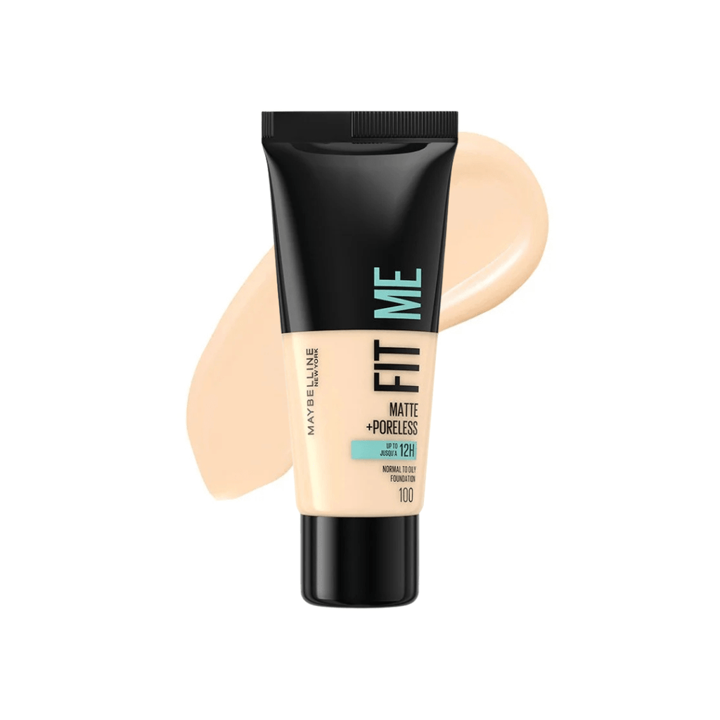 فاونديشن فت مي مايبلين درجة  | Maybelline fit me matte + poreless normal to oily foundation 102
