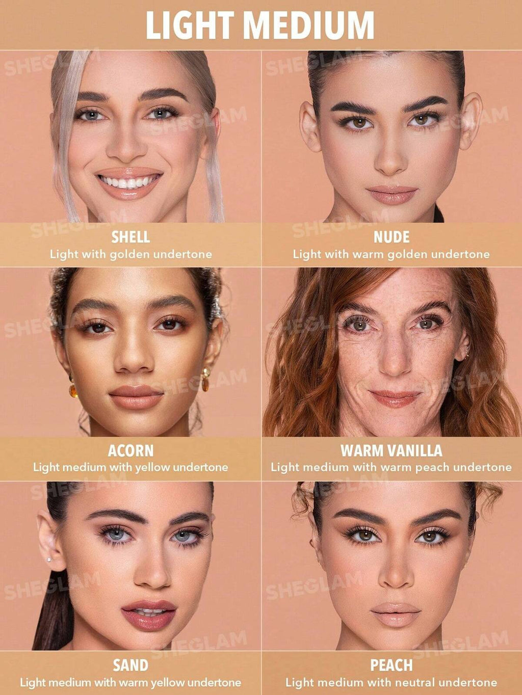 SHEGLAM Complexion Pro Long Lasting Breathable Matte Foundation كريم اساس من شيكلام
