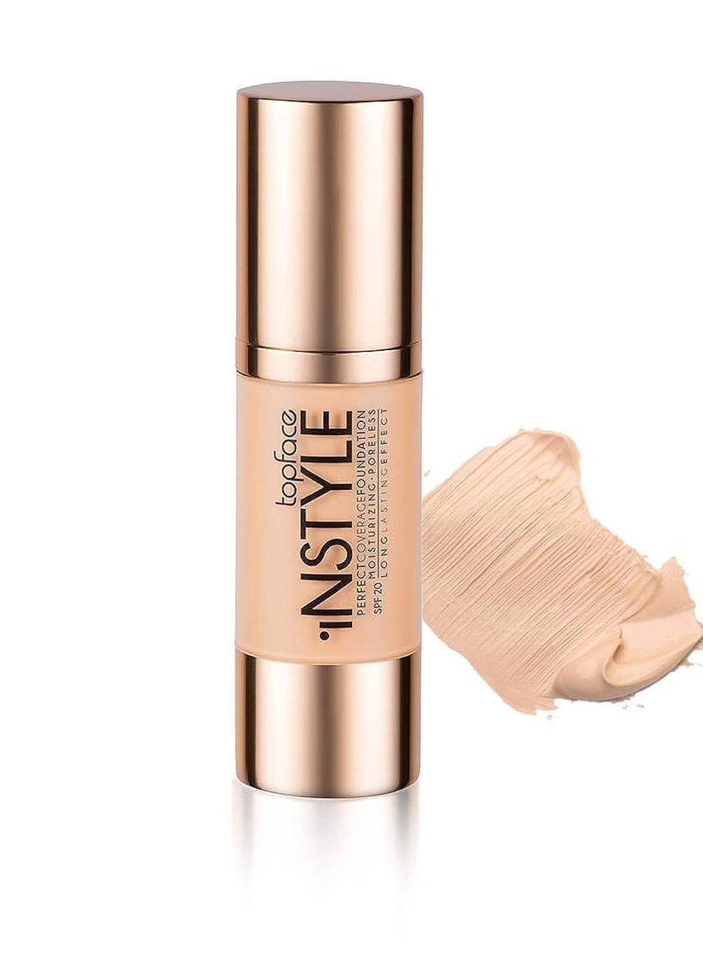 Topface Instyle Perfect Coverage Foundation - 30ml | توب فيس كريم اساس إنستايل للتغطية المثالية – 30 مل