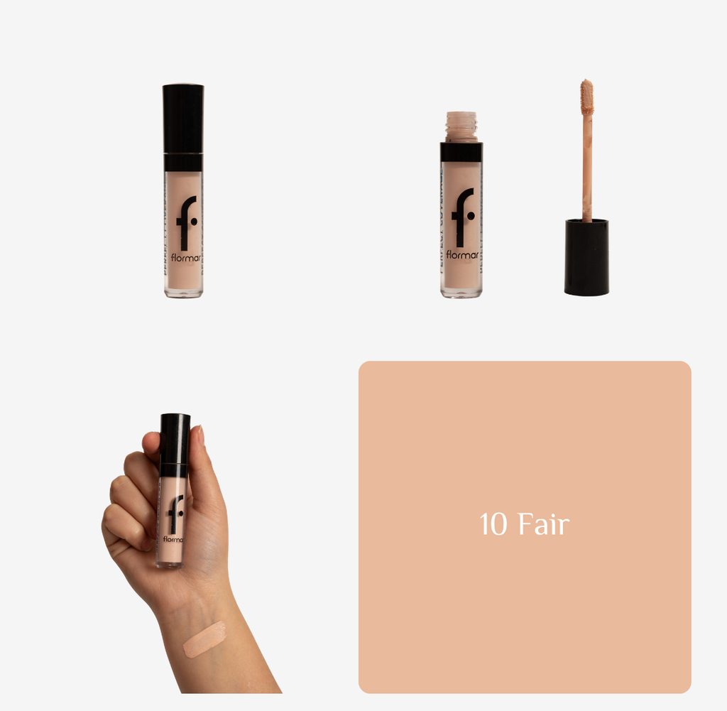 Flormar Perfect Concealer - 5ml | فلورمار كونسيلر بتغطية مثالية - 5 مل