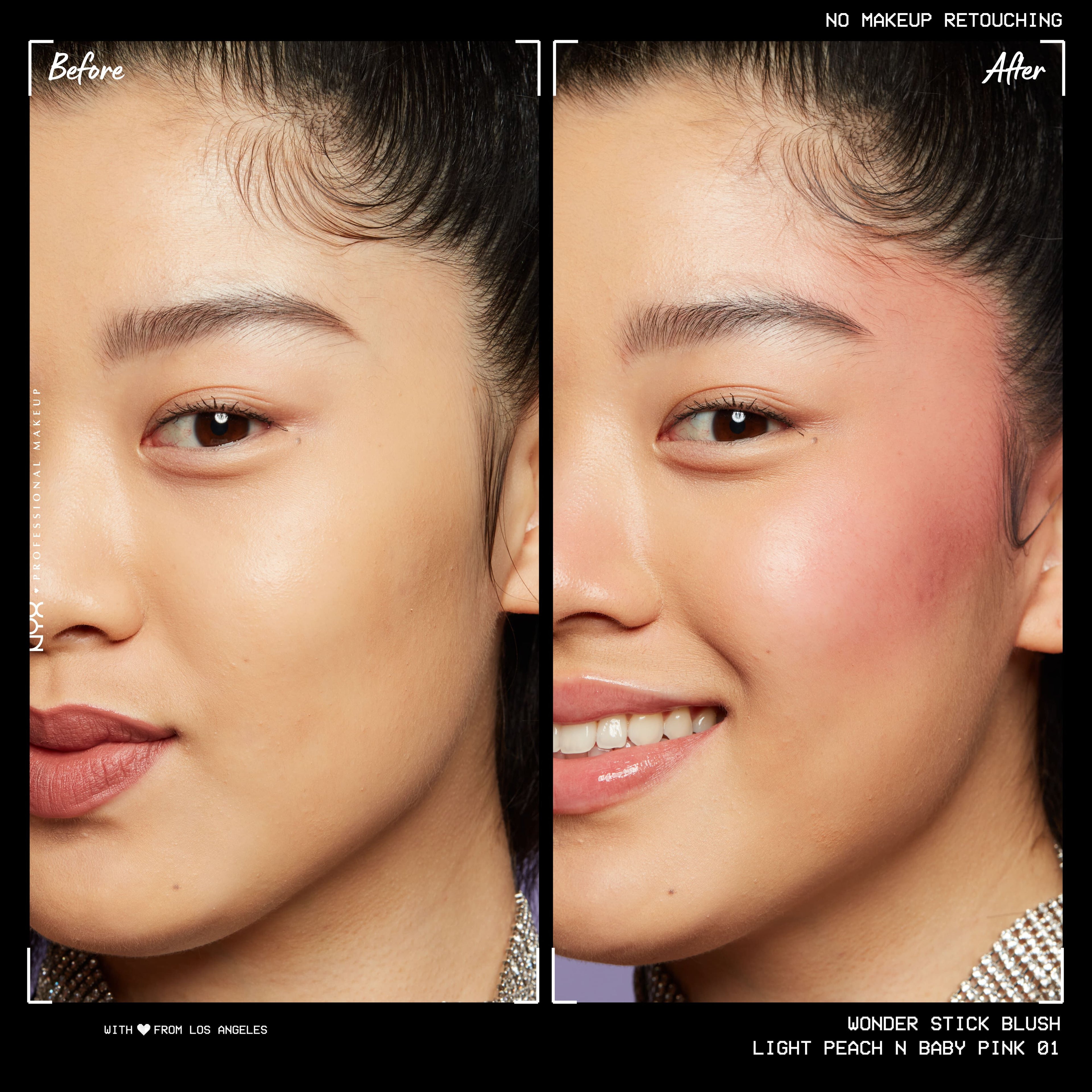 NYX Wonder Stick Blush أحمر خدود كريمي مزدوج الأطراف من ان واي اكس