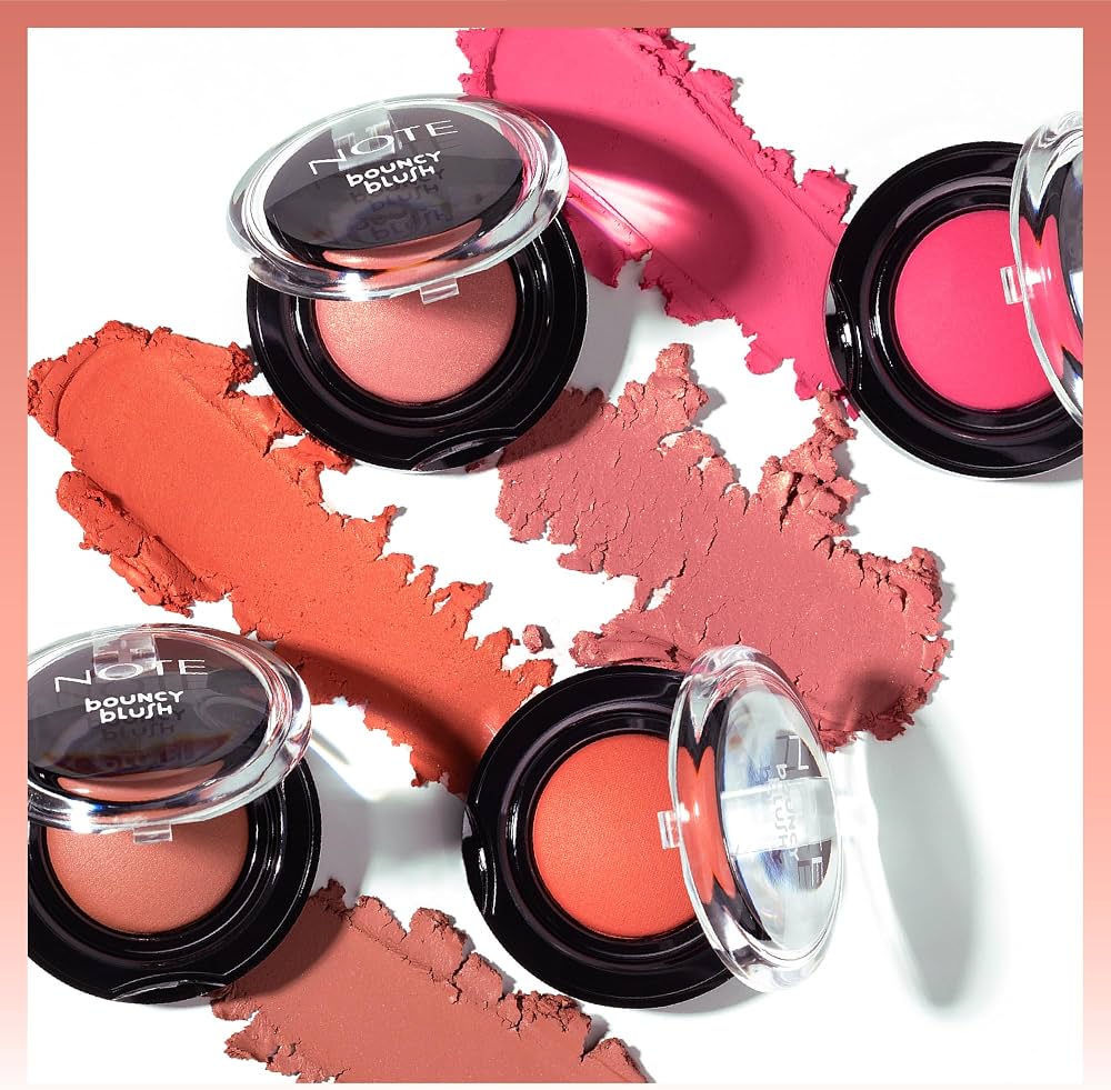 أحمر خدود كريمي مرن من ماركة نوت كوزمتيك (NOTE Bouncy Blusher)