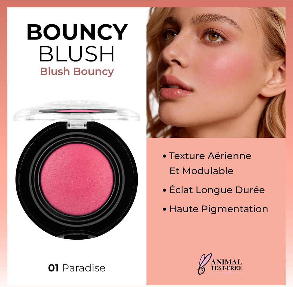 أحمر خدود كريمي مرن من ماركة نوت كوزمتيك (NOTE Bouncy Blusher)