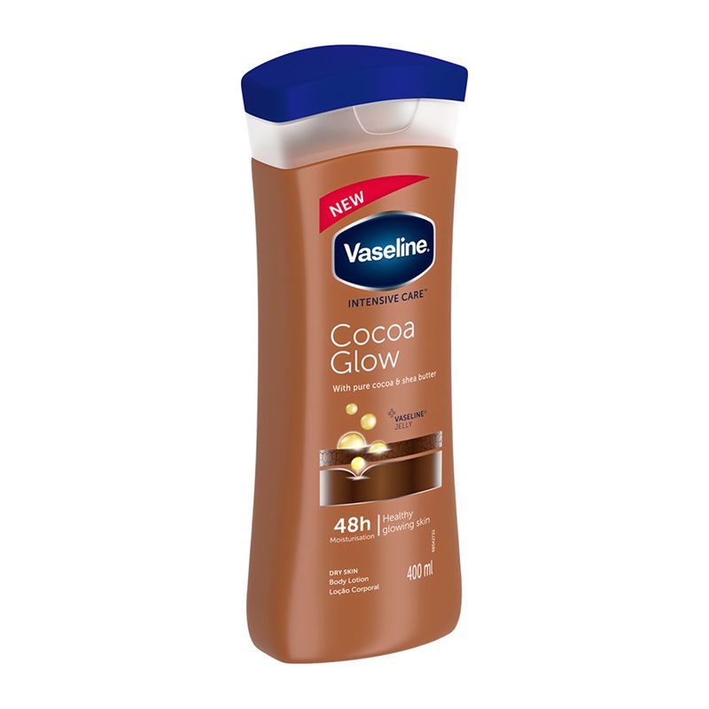 Vaseline Intensive Care Cocoa Radiant Body Lotion | فازلين لوشن الجسم الغني بزبدة الكاكاو
