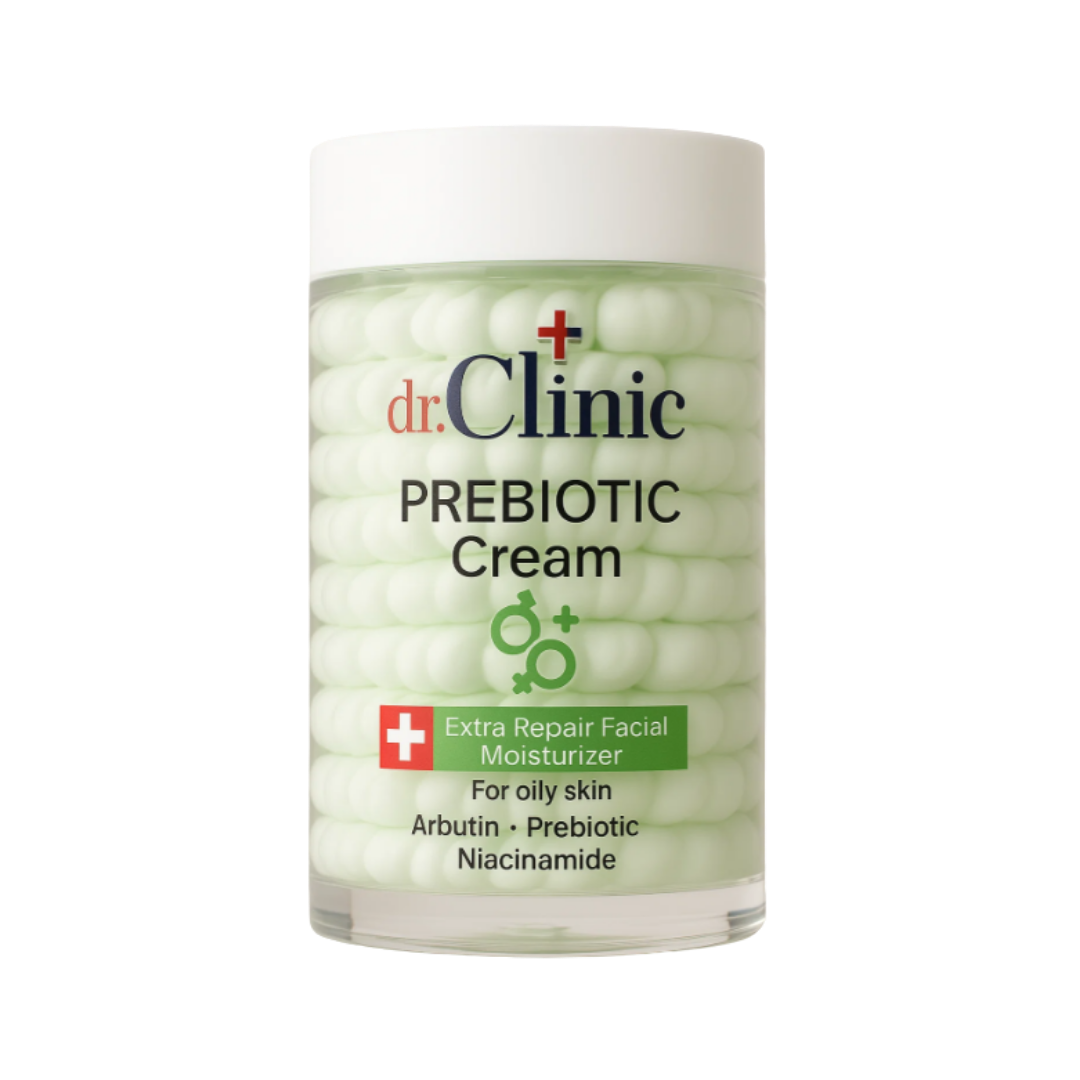 dr.Clinic Prebiotic Cream For Oily Skin - 100ml | دكتور كلينك كريم البكتيريا الحية للبشرة الدهنية - 100 مل