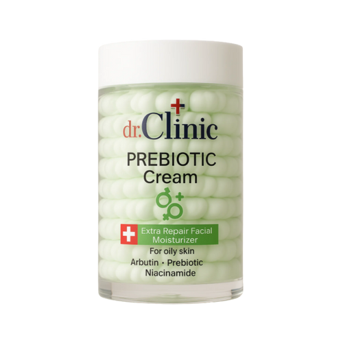 dr.Clinic Prebiotic Cream For Oily Skin - 100ml | دكتور كلينك كريم البكتيريا الحية للبشرة الدهنية - 100 مل