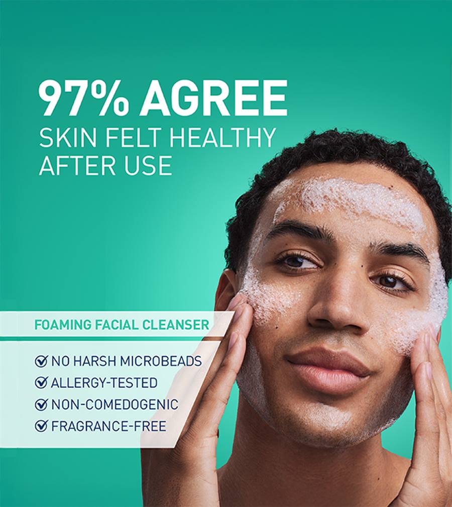 Cerave Foaming Facial Cleanser FOR NORMAL TO OILY SKIN 237ml سيرافي منظف بشره جل للبشره العاديه والدهنية الاصدار الامريكي