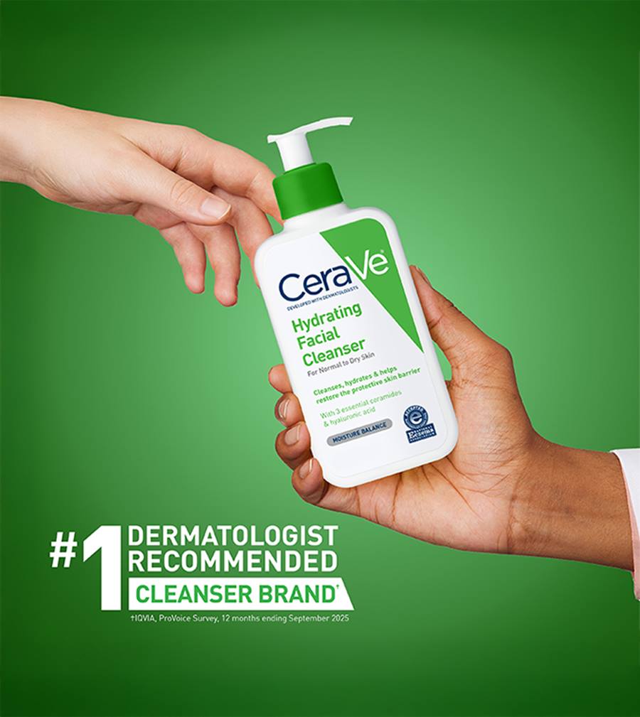 Cerave Hydrating Cleanser for Normal to Dry Skin with Hyaluronic Acid  | سيرافي غسول مرطب للبشرة العادية والجافة - 474 مل